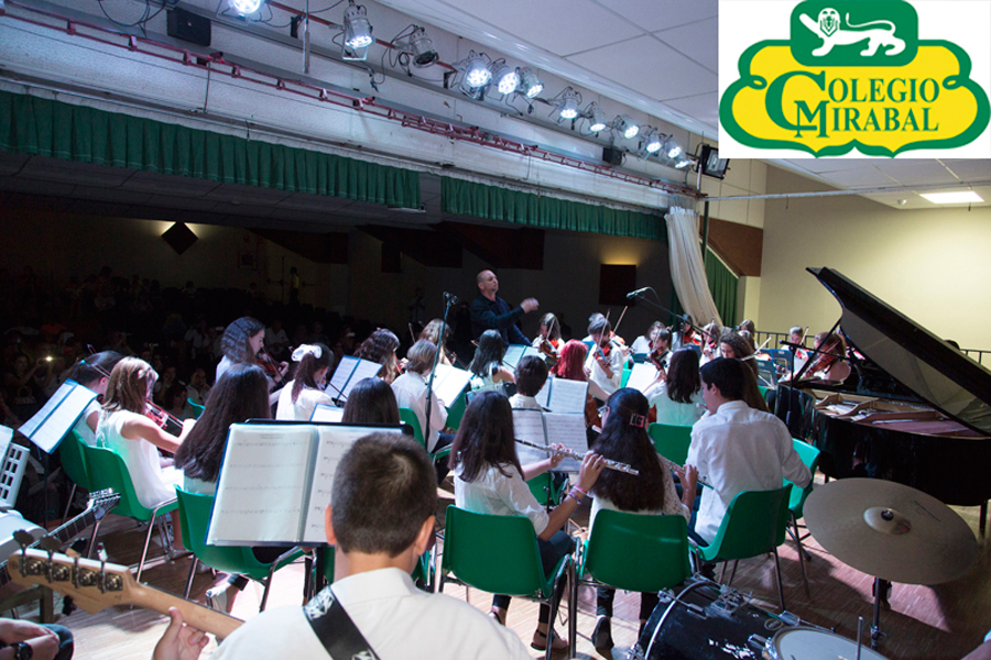 El Colegio Mirabal 'da la nota' en música