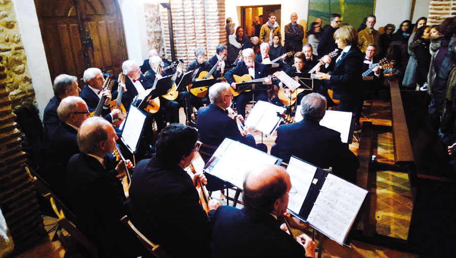La Agrupación Musical de Pulso y Púa de 5º Traste.