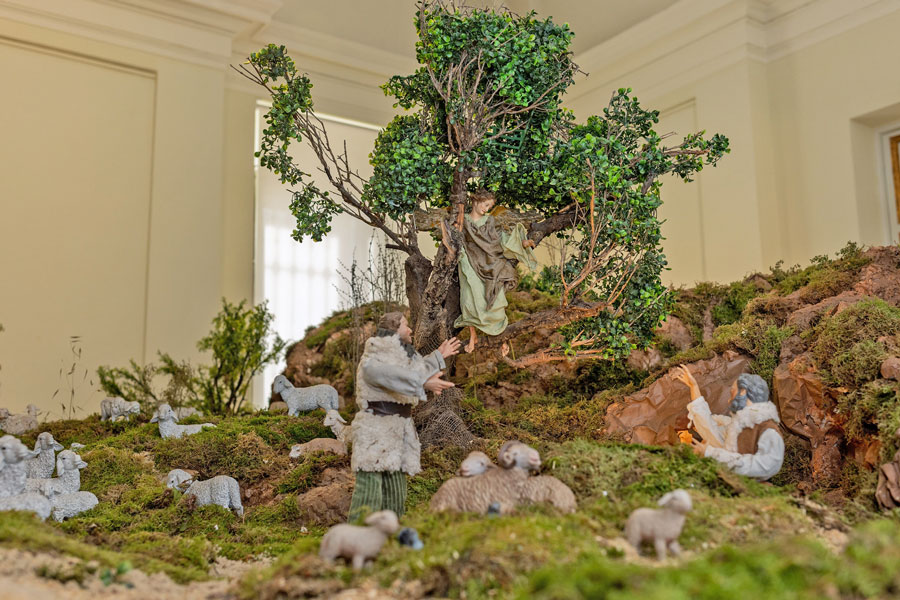 Abiertas las visitas al Belén goyesco y la Natividad en el palacio hasta el 3 de enero Abiertas las visitas al Belén goyesco y la Natividad en el palacio hasta el 3 de enero