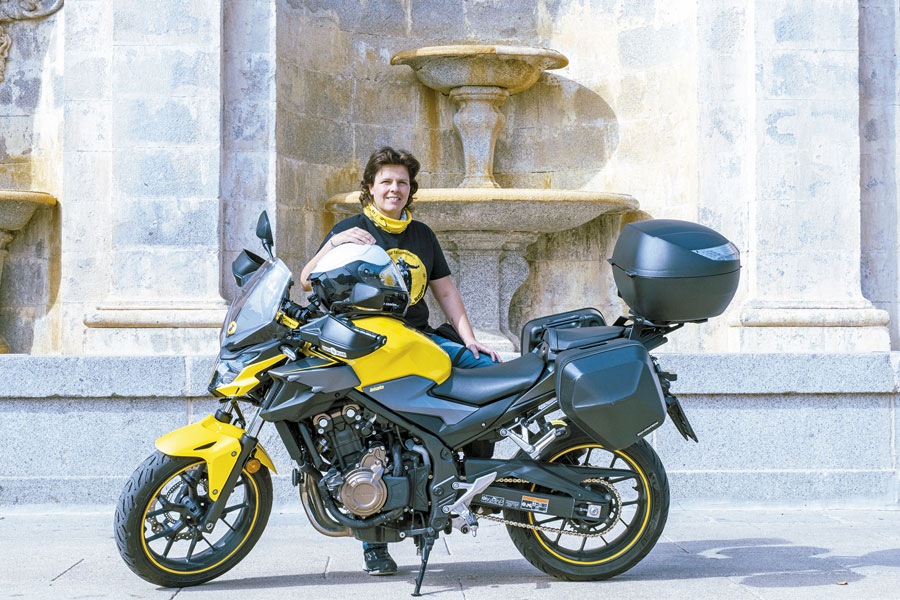 Virna Sideri, una motera siguiendo su camino Virna Sideri, una motera siguiendo su camino