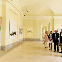 Exposición de pintura de Palomo Linares