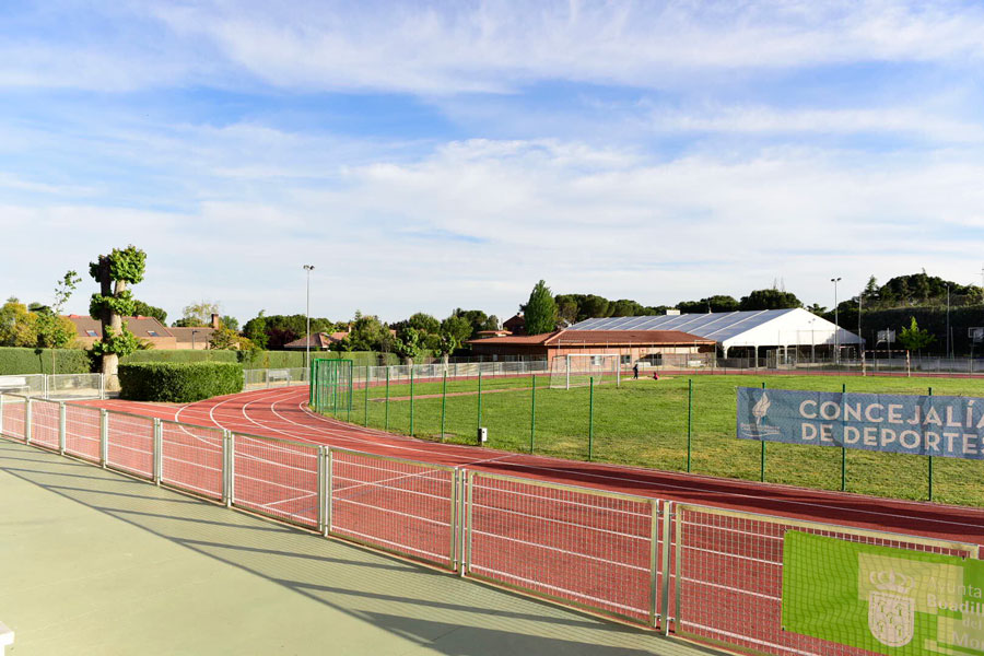 Pista del atletismo del Colegio Virgen de Europa.