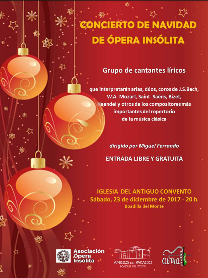 Concierto de Navidad con sabor a ópera