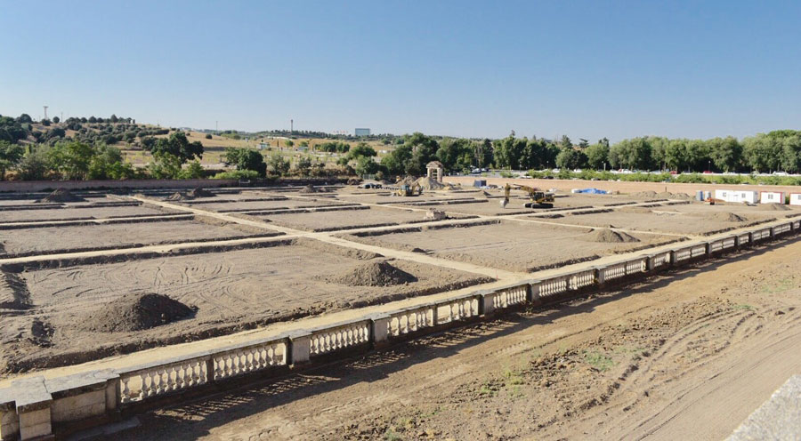 Piden parar las visitas a las obras del Palacio.