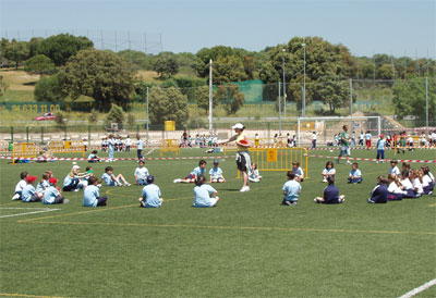 Listas para los campus deportivos y colonias de verano.