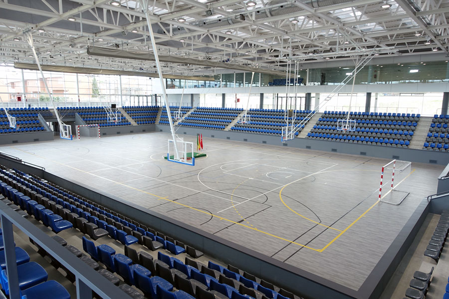 "Los campos de baloncesto del pabellón Rey Felipe VI cuentan con la aprobación federativa para jugar"