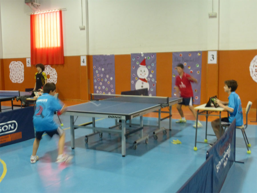 III Torneo Navideño Tenis de Mesa