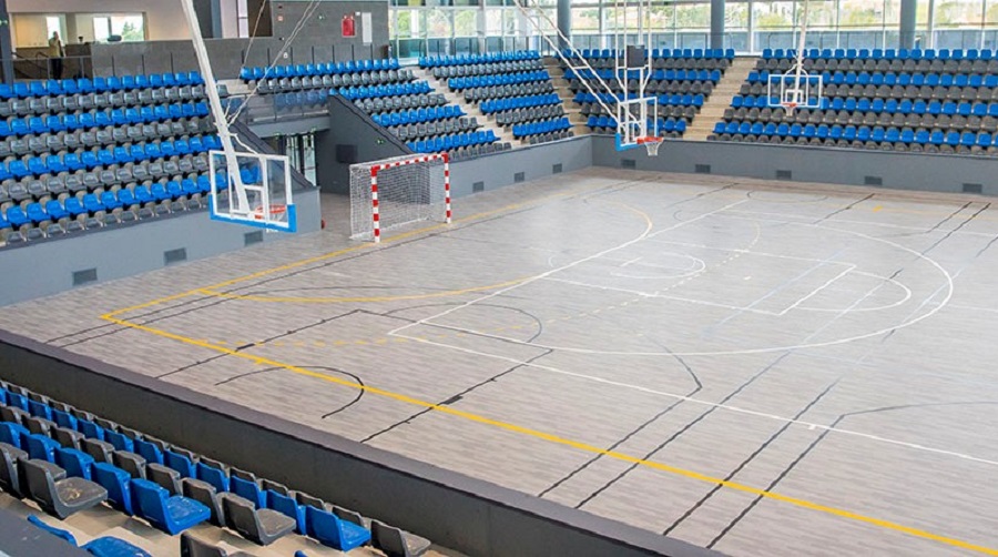 Campeonato de basket en silla de ruedas.