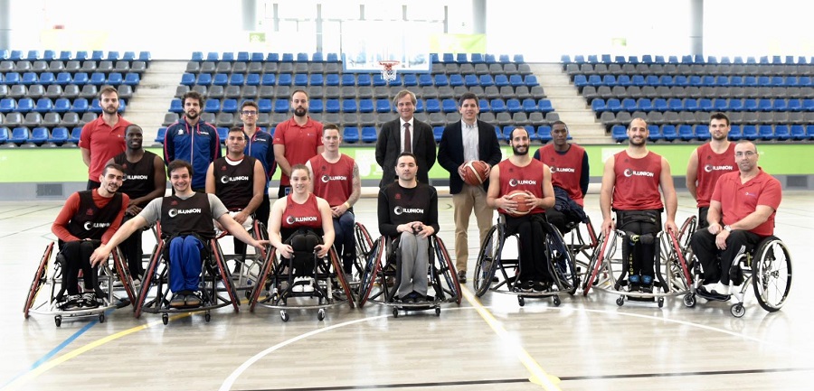 a Champions de basket, en Boadilla.