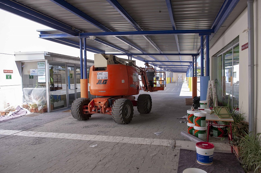 Remodelación del colegio Teresa Berganza.