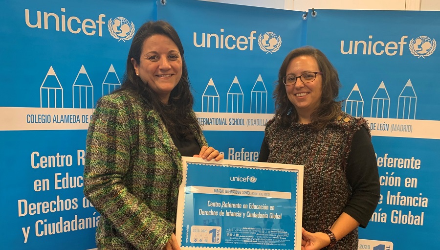 Mirabal, reconocido por Unicef.