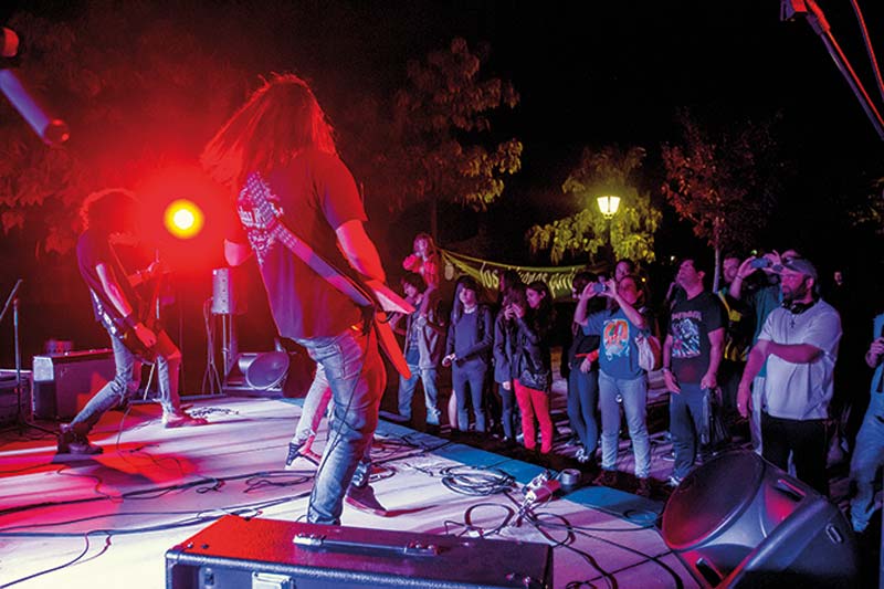 Momento del Festival de Música Joven Boajam del año pasado.