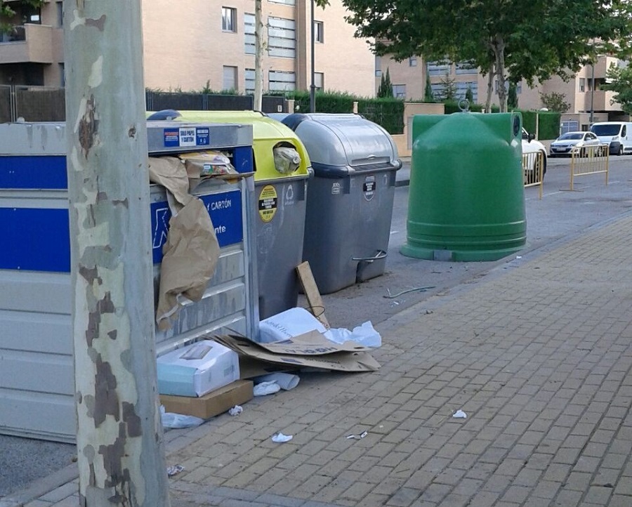 Cs pide mejorar la limpieza de las calles.