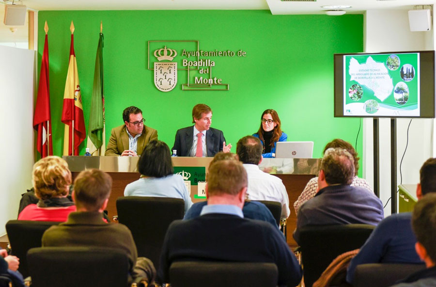 Estudio arbolado Boadilla del Monte