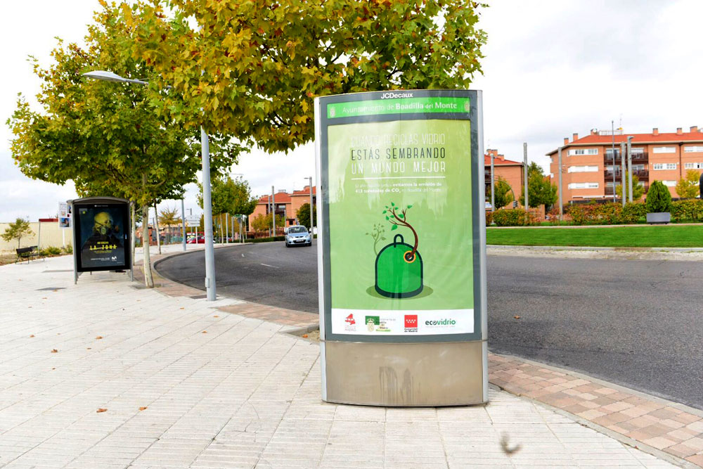 Boadilla del Monte recicló 615 toneladas de envases de vidrio en 2016