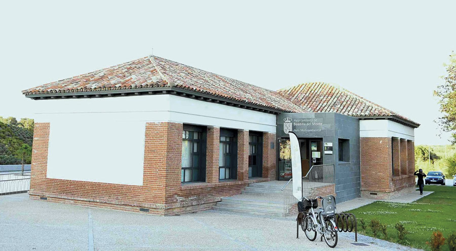 El Aula Medioambiental, base logística del Servicio Madrileño de Salud