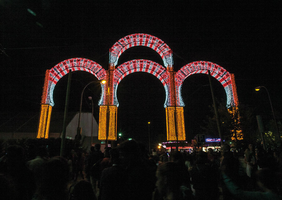 Fiestas de Boadilla del Monte. Recinto ferial.