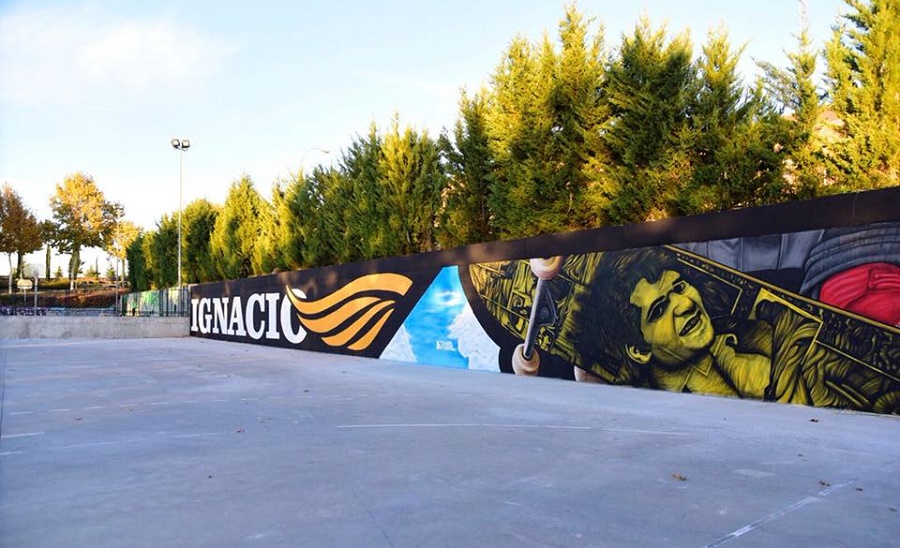 Renovación del 'skate park'.