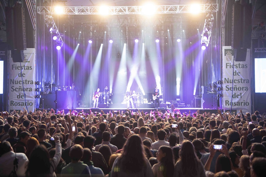 Más de 70.000 personas en las fiestas.