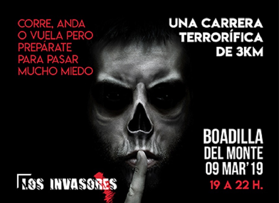 La nueva carrera 'Los invasores' será el 9 de marzo.