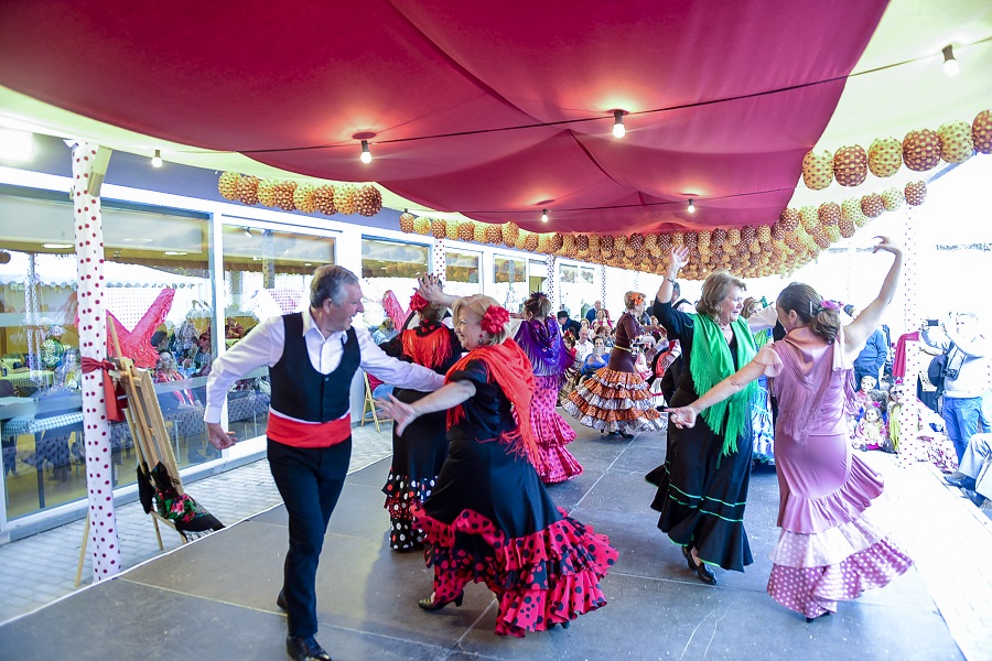 Los mayores celebran la Feria de abril este fin de semana