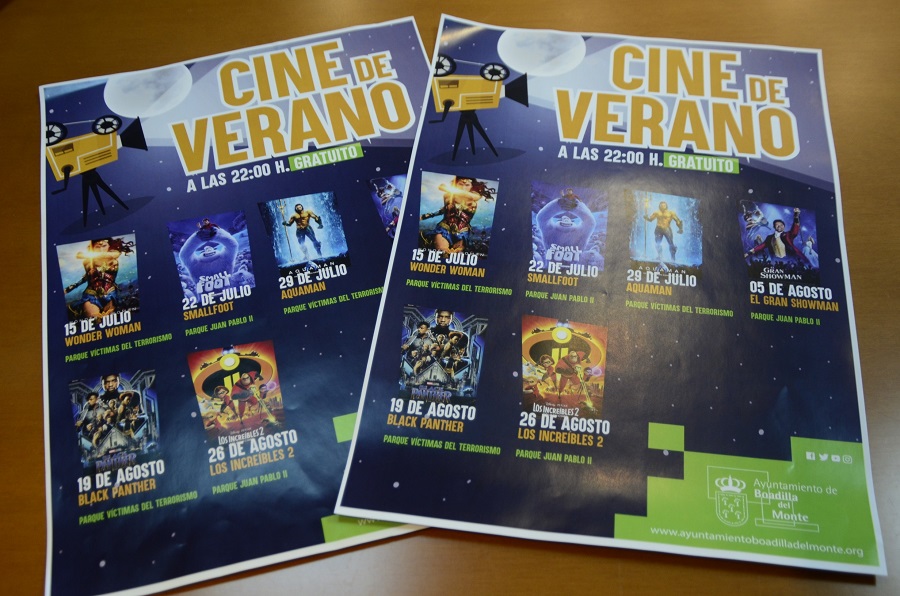 Este verano, más cine en los parques.