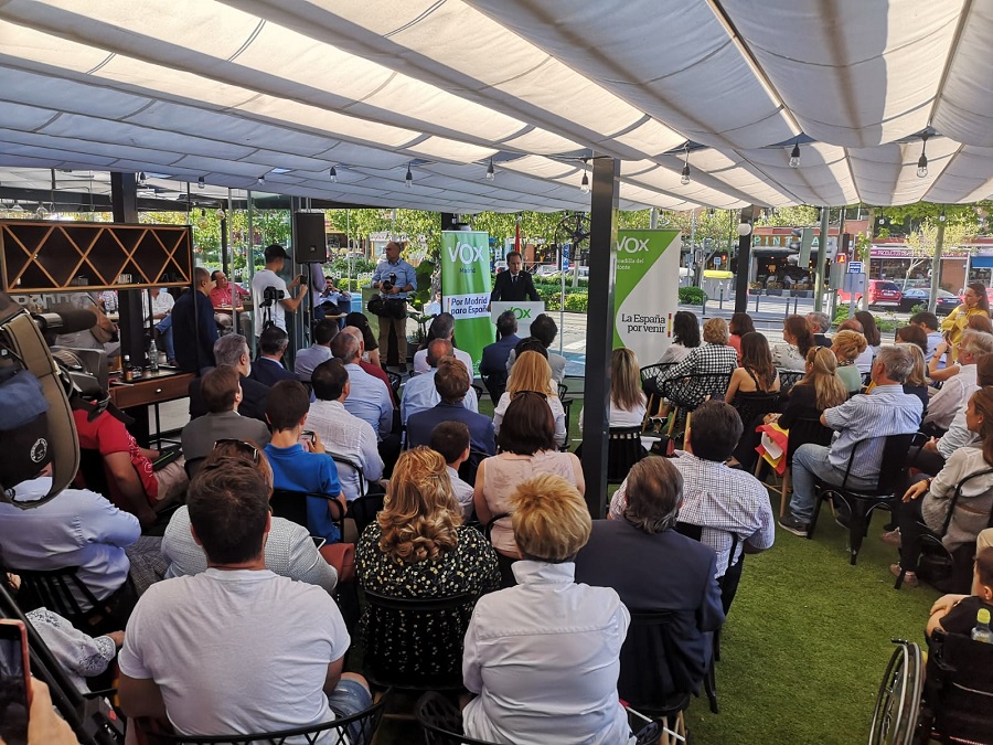 Presentados los candidatos de Vox Boadilla.