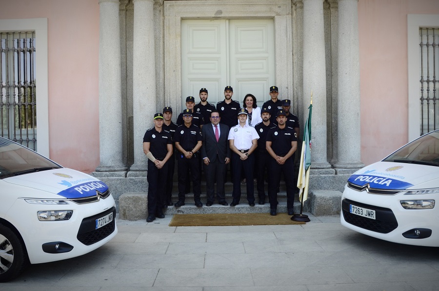 Ocho nuevos agentes en la Policía Municipal.