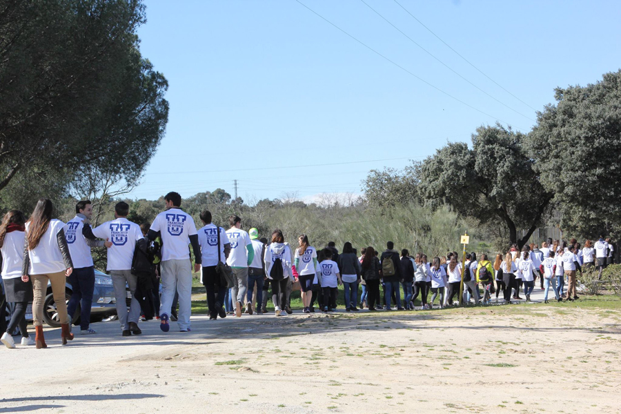 Marcha solidaria.