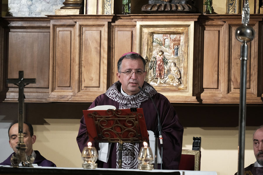 Primera visita del nuevo obispo de la diócesis a Boadilla