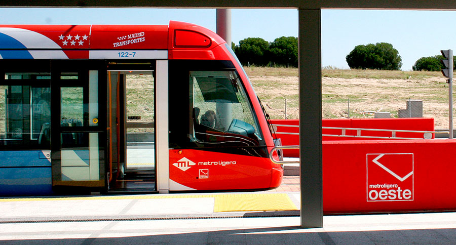 El invierno llega al Metro Ligero