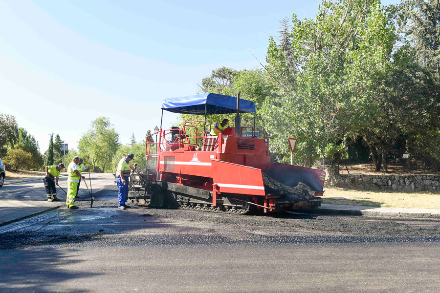 Operación asfalto Boadilla 2016
