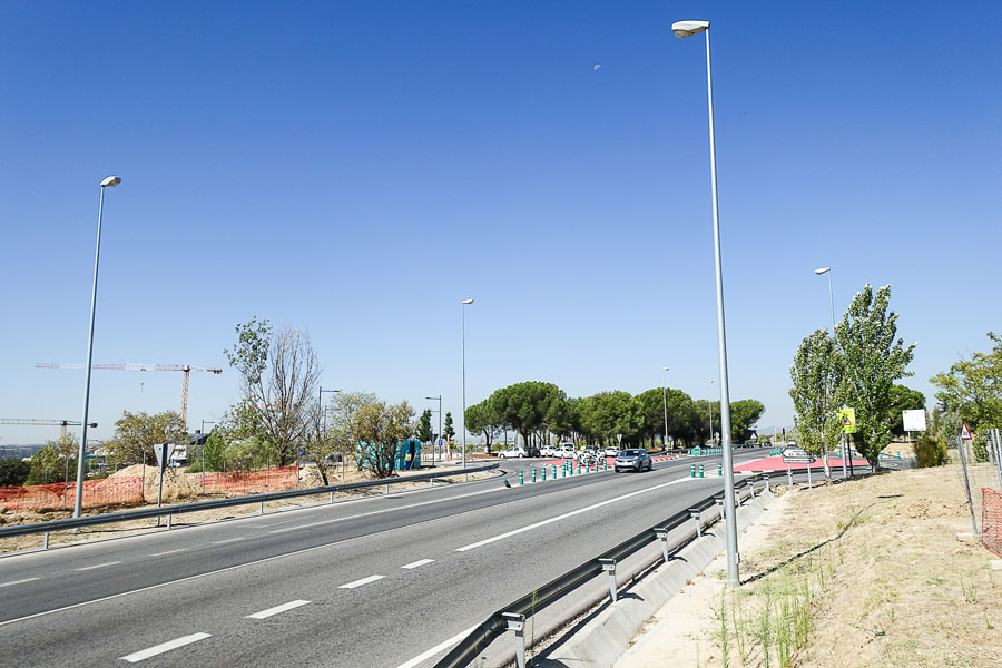 Vox, critico con el tráfico en Boadilla.