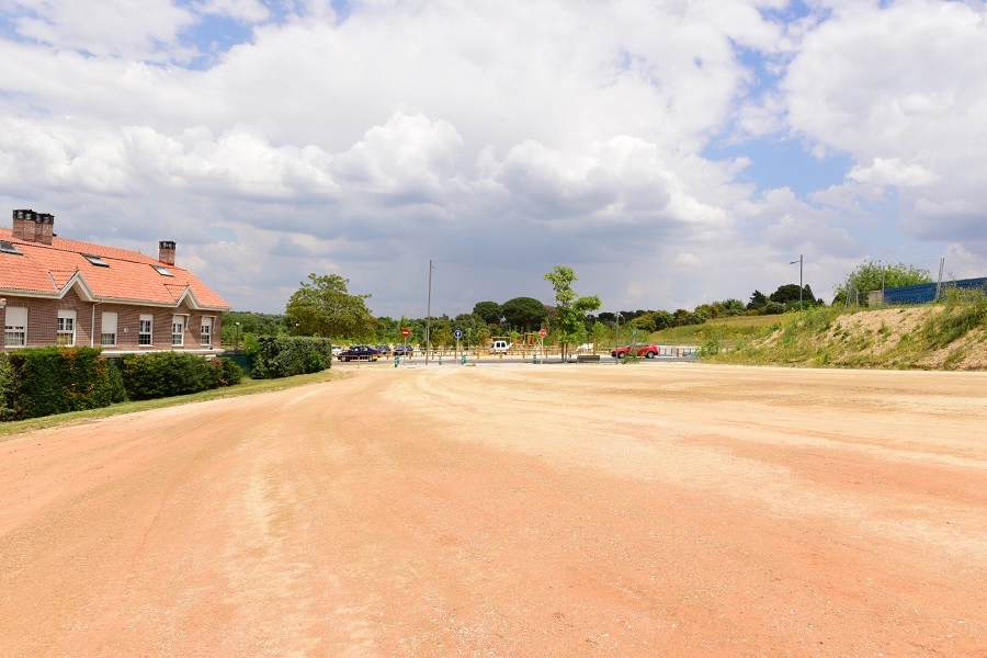 Aparcamiento para los afectados por las obras