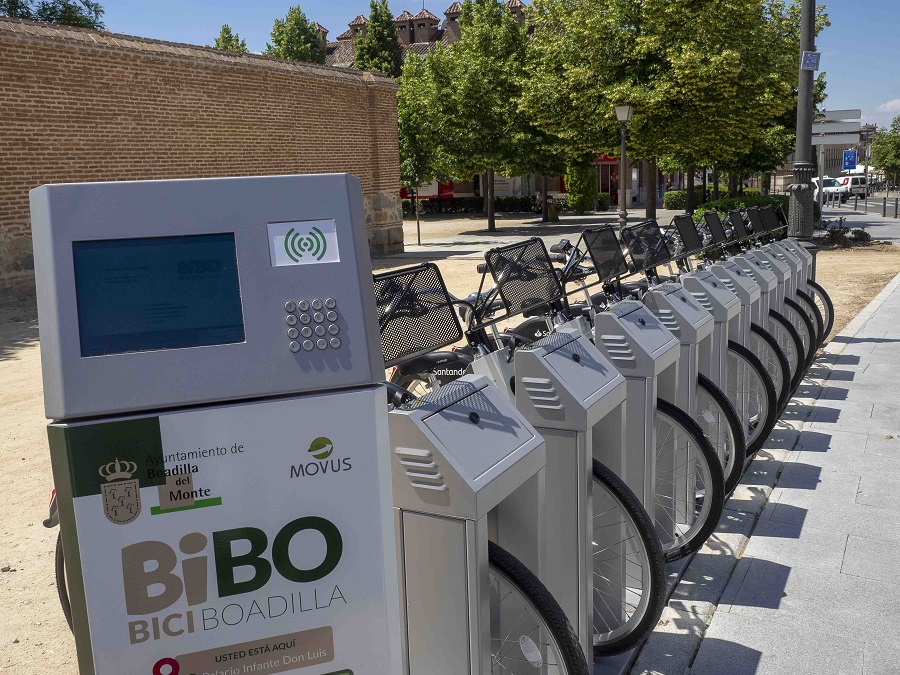 El servicio de bicis eléctricas de Boadilla tiene ya más de 650 usuarios