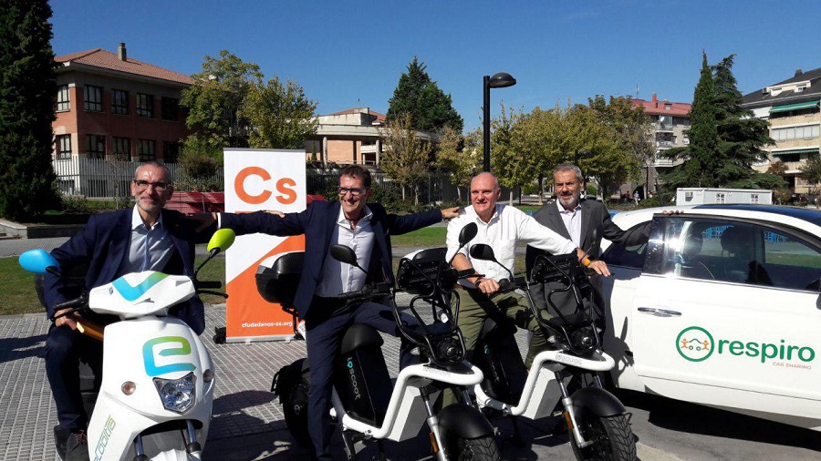 Cs, con el alquiler de coches eléctricos.