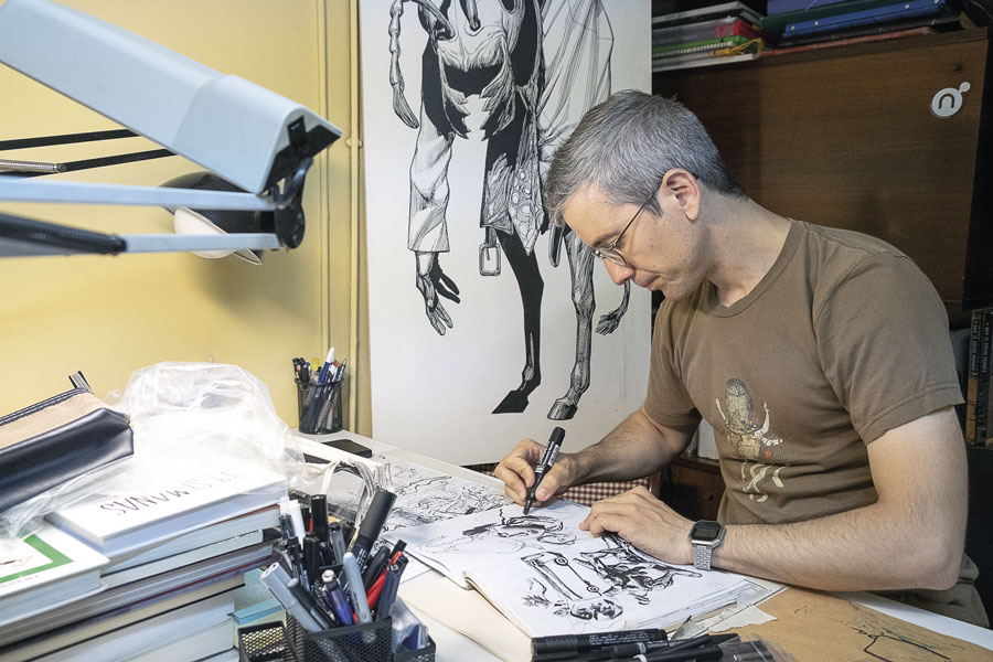 Alberto Sánchez es especialista en animación 2D