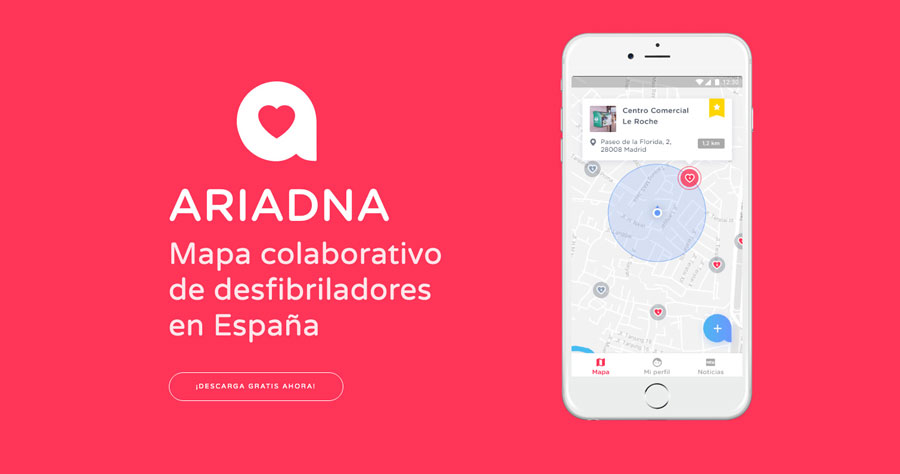 Ariadna, una app que ayuda en caso de accidente cardiovascular