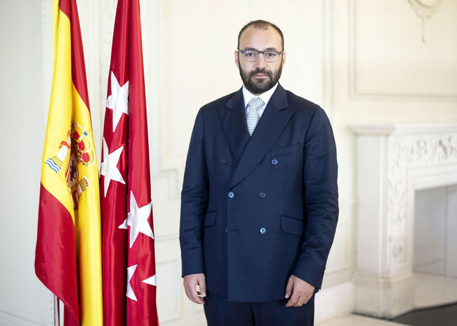 Comunidad de Madrid. Manuel Giménez, consejero de Economía, Empleo y Competitividad