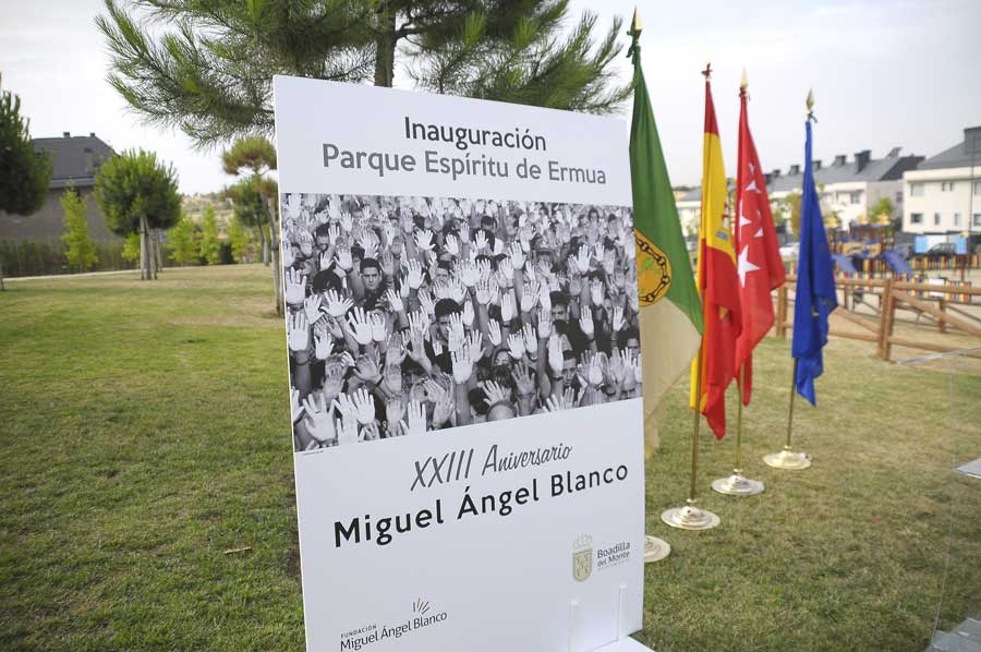 Parque Espíritu de Ermua, un nuevo espacio verde en Boadilla