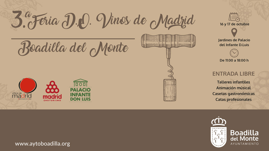 La 'Feria DO Vinos de Madrid' llega a Boadilla del Monte