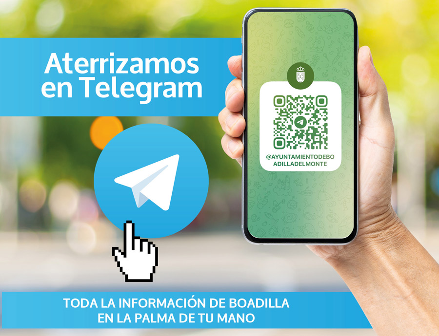 Boadilla del Monte se une a Telegram