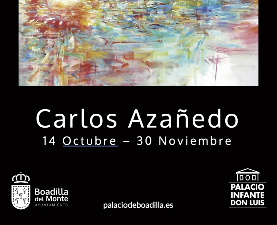 El pintor Carlos Azañedo inaugura VEBO’21 en el palacio del infante don Luis en Boadilla del Monte