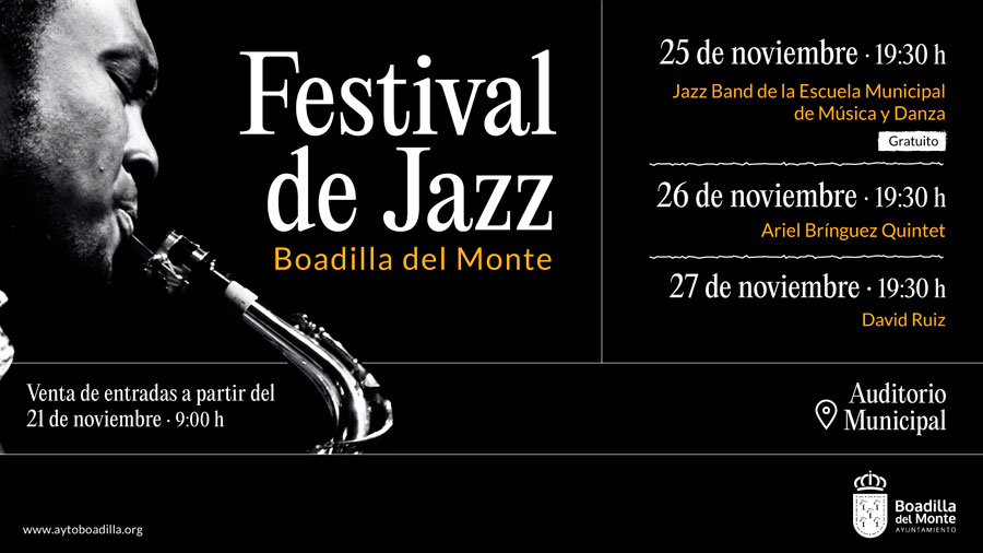 Regresa el Festival de Jazz de Boadilla del Monte