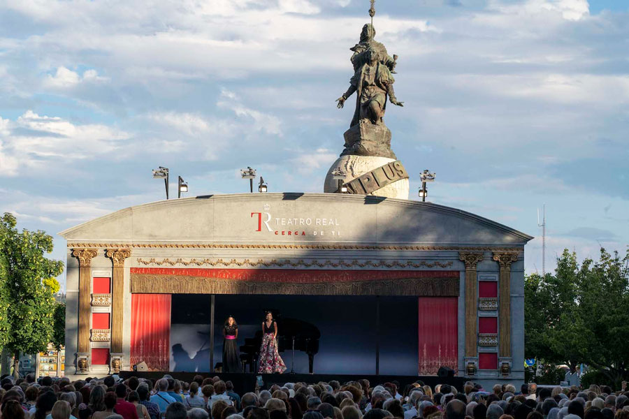 Recital de ópera del Teatro Real en el palacio de Boadilla del Monte