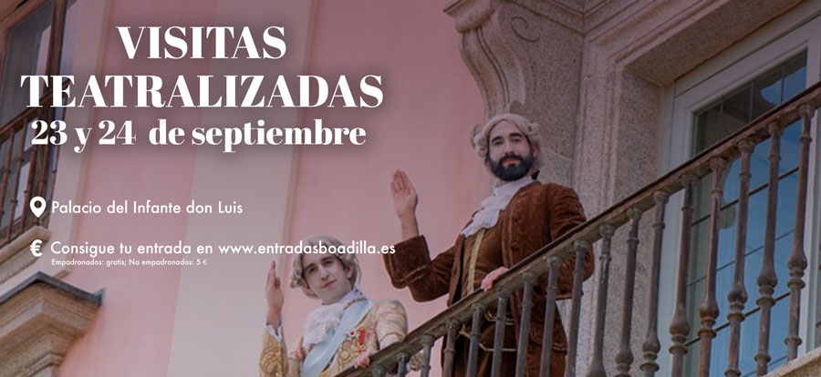 Visitas teatralizadas al palacio de Boadilla del Monte
