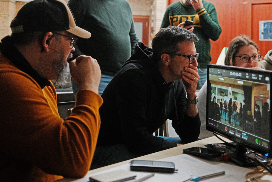 Luis Larrodera prepara su último cortometraje, 'Sopitas'