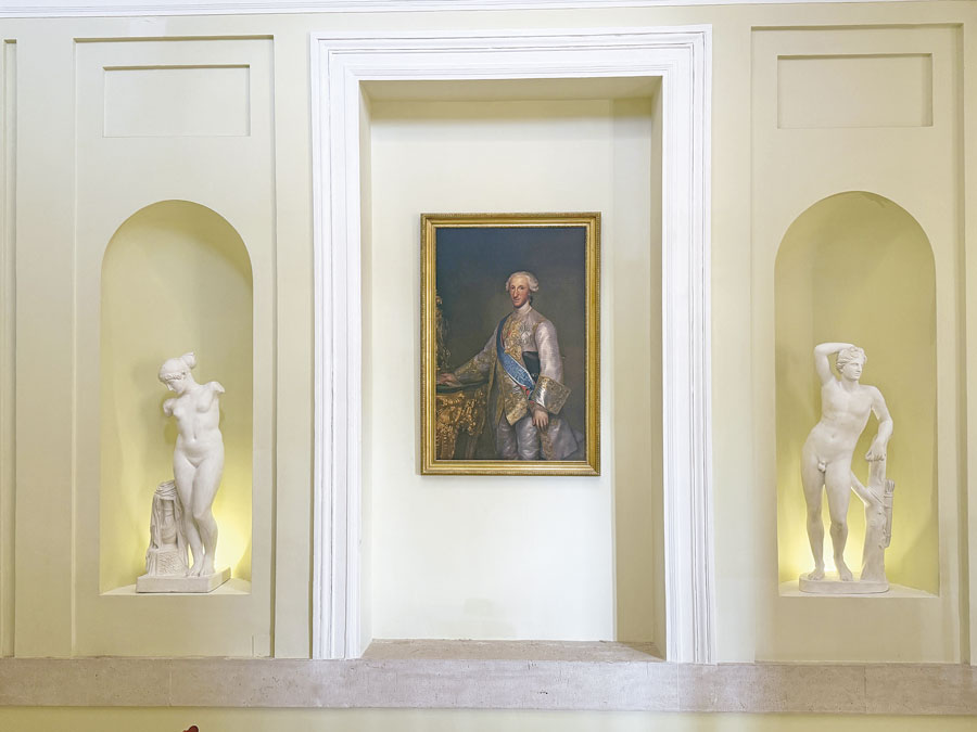 Las estatuas vuelven al palacio de Boadilla del Monte