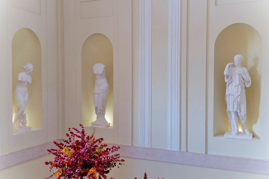 Primeras visitas guiadas a la planta noble del palacio de Boadilla del Monte en Semana Santa