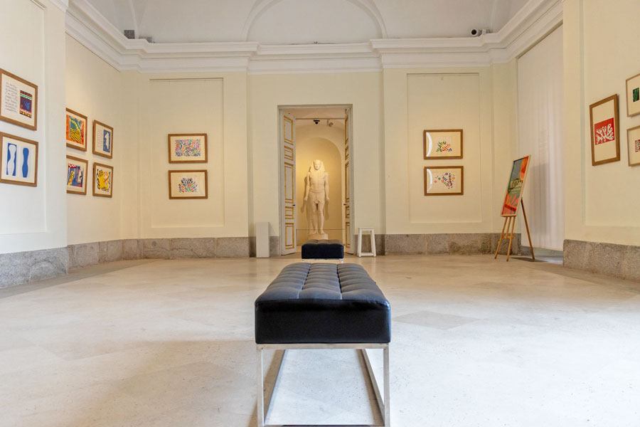 Inaugurada la exposición de Henri Matisse en el palacio de Boadilla del Monte 